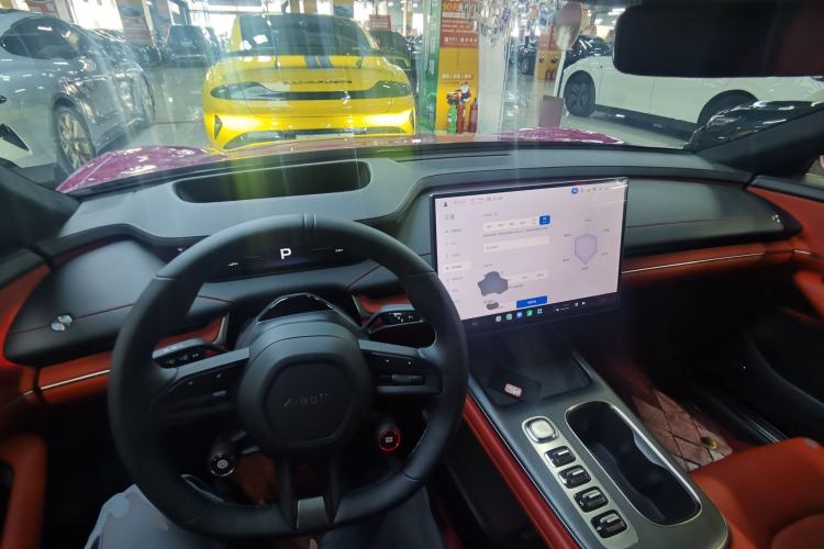 Used Xiaomi Auto SU7 2024 Four-Wheel Drive Ultra-Long Range Advanced Intelligent Driving Max Edition Center Console
