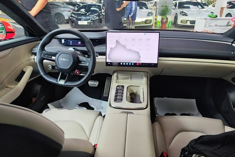 Used Xiaomi Auto SU7 2024 Four-Wheel Drive Ultra-Long Range Advanced Intelligent Driving Max Edition Center Console