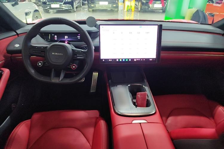 Used Xiaomi Auto SU7 2024 Four-Wheel Drive Ultra-Long Range Advanced Intelligent Driving Max Edition Center Console