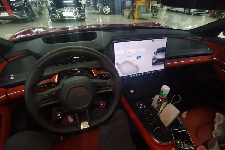 Used Xiaomi Auto SU7 2024 Four-Wheel Drive Ultra-Long Range Advanced Intelligent Driving Max Edition Center Console