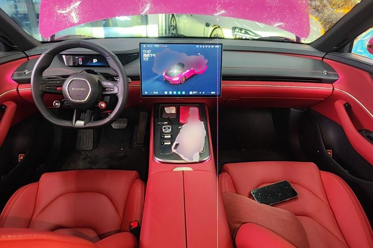 Used Xiaomi Auto SU7 2024 Rear-Drive Ultra-Long Range Advanced Pro-Level Intelligent Driving Version Center Console