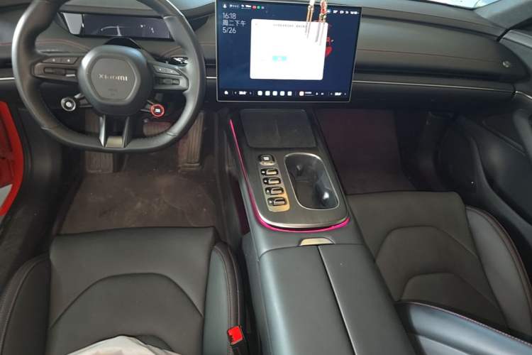 Used Xiaomi Auto SU7 2024 Rear-Drive Ultra-Long Range Advanced Pro-Level Intelligent Driving Version Center Console
