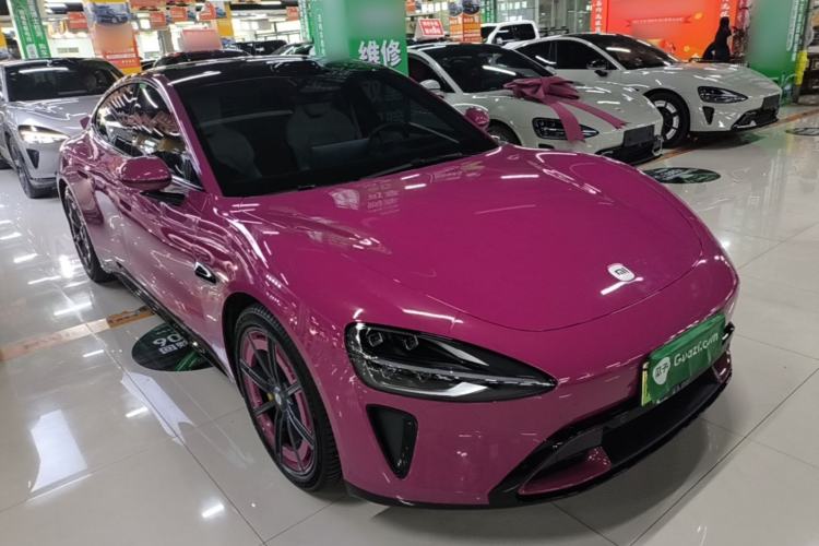 Used Xiaomi Auto SU7 2024 Four-Wheel Drive Ultra-Long Range Advanced Intelligent Driving Max Edition Front Right 45 Deg