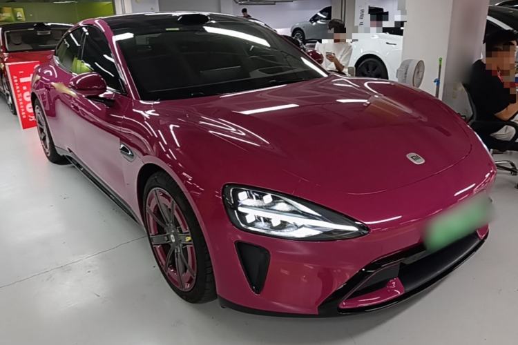 Used Xiaomi Auto SU7 2024 Four-Wheel Drive Ultra-Long Range Advanced Intelligent Driving Max Edition Front Right 45 Deg