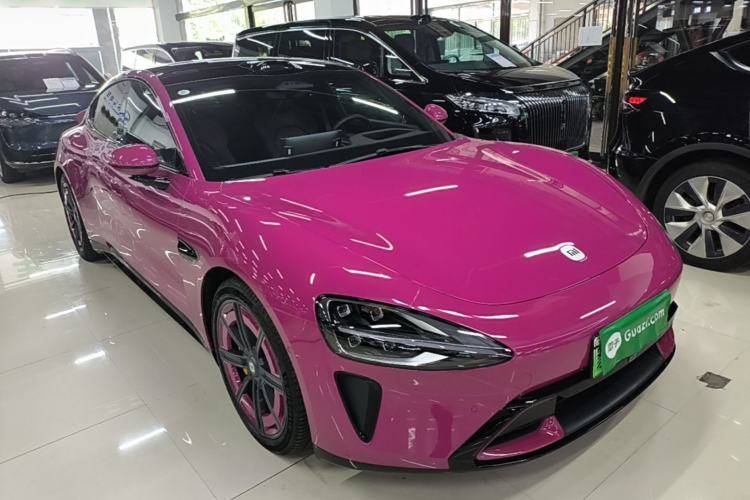 Used Xiaomi Auto SU7 2024 Four-Wheel Drive Ultra-Long Range Advanced Intelligent Driving Max Edition Front Right 45 Deg