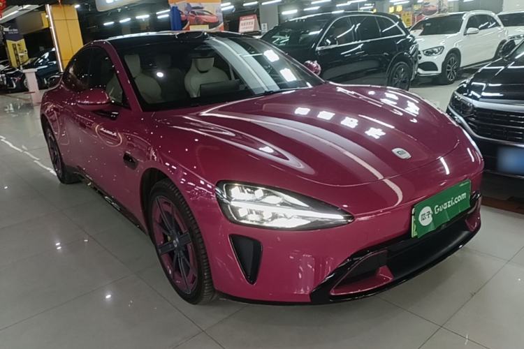 Used Xiaomi Auto SU7 2024 Four-Wheel Drive Ultra-Long Range Advanced Intelligent Driving Max Edition Front Right 45 Deg