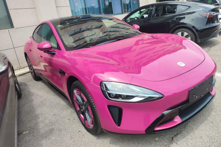 Used Xiaomi Auto SU7 2024 Four-Wheel Drive Ultra-Long Range Advanced Intelligent Driving Max Edition Front Right 45 Deg