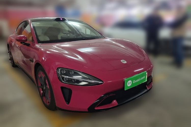 Used Xiaomi Auto SU7 2024 Four-Wheel Drive Ultra-Long Range Advanced Intelligent Driving Max Edition Front Right 45 Deg