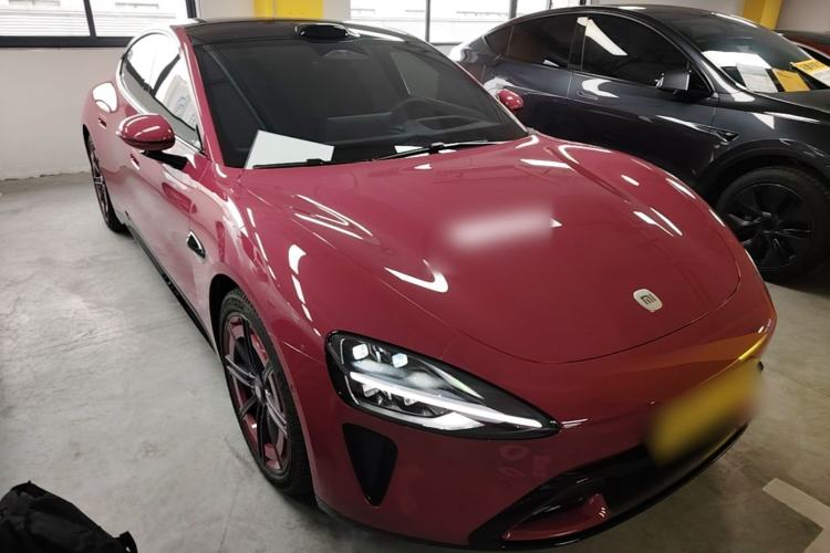 Used Xiaomi Auto SU7 2024 Four-Wheel Drive Ultra-Long Range Advanced Intelligent Driving Max Edition Front Right 45 Deg