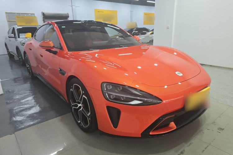 Used Xiaomi Auto SU7 2024 Four-Wheel Drive Ultra-Long Range Advanced Intelligent Driving Max Edition Front Right 45 Deg