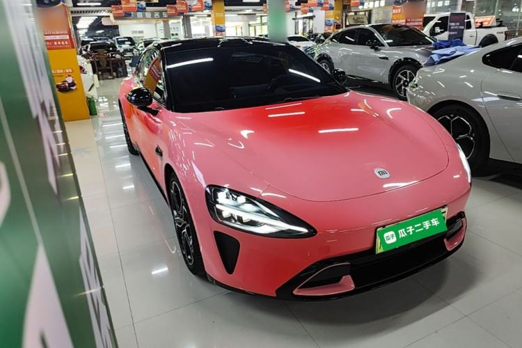 Used Xiaomi Auto SU7 2024 Four-Wheel Drive Ultra-Long Range Advanced Intelligent Driving Max Edition Front Right 45 Deg