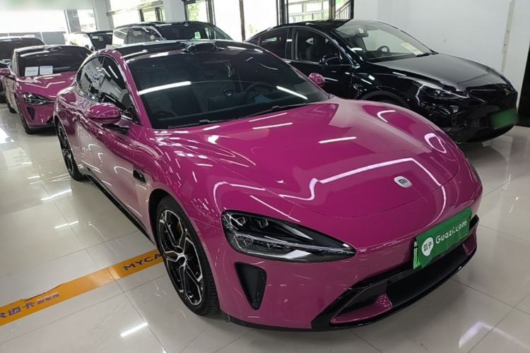 Used Xiaomi Auto SU7 2024 Four-Wheel Drive Ultra-Long Range Advanced Intelligent Driving Max Edition Front Right 45 Deg