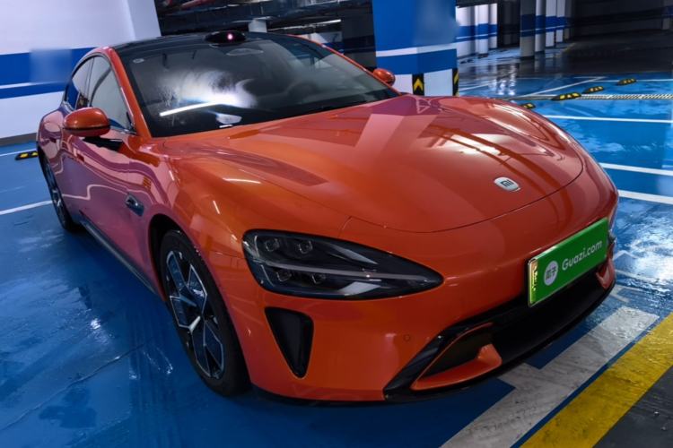 Used Xiaomi Auto SU7 2024 Rear-Drive Ultra-Long Range Advanced Pro-Level Intelligent Driving Version Front Right 45 Deg