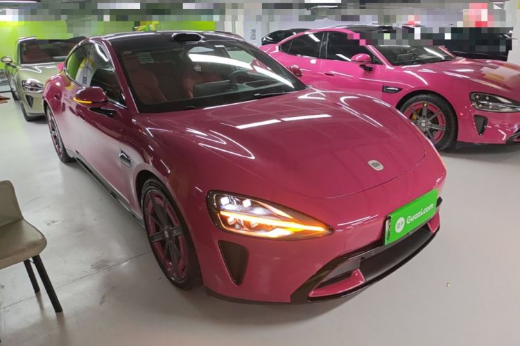 Used Xiaomi Auto SU7 2024 Four-Wheel Drive Ultra-Long Range Advanced Intelligent Driving Max Edition Front Right 45 Deg