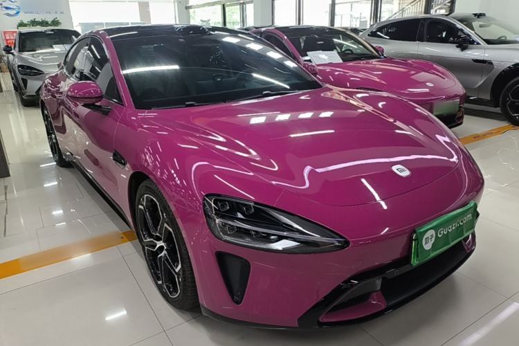 Used Xiaomi Auto SU7 2024 Four-Wheel Drive Ultra-Long Range Advanced Intelligent Driving Max Edition Front Right 45 Deg