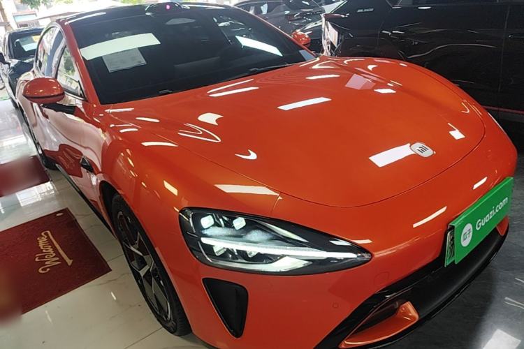 Used Xiaomi Auto SU7 2024 Rear-Drive Ultra-Long Range Advanced Pro-Level Intelligent Driving Version Front Right 45 Deg