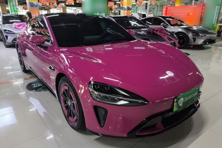 Used Xiaomi Auto SU7 2024 Four-Wheel Drive Ultra-Long Range Advanced Intelligent Driving Max Edition Front Right 45 Deg