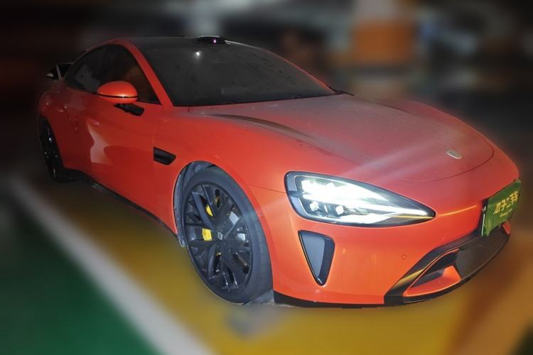 Used Xiaomi Auto SU7 2024 Four-Wheel Drive Ultra-Long Range Advanced Intelligent Driving Max Edition Front Right 45 Deg