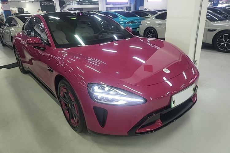 Used Xiaomi Auto SU7 2024 Rear-Drive Ultra-Long Range Advanced Pro-Level Intelligent Driving Version Front Right 45 Deg