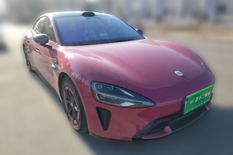 Used Xiaomi Auto SU7 2024 Four-Wheel Drive Ultra-Long Range Advanced Intelligent Driving Max Edition Front Right 45 Deg