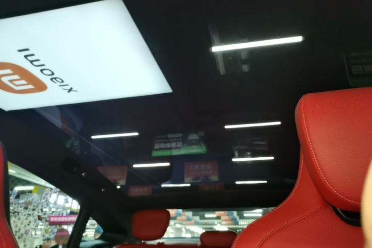Used Xiaomi Auto SU7 2024 Rear-Drive Long-Range Intelligent Driving Version Headliner