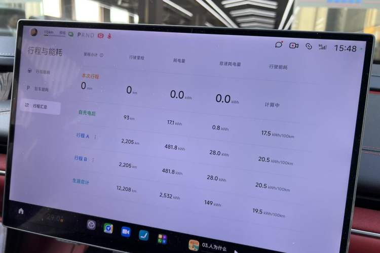Used Xiaomi Auto SU7 2024 Four-Wheel Drive Ultra-Long Range Advanced Intelligent Driving Max Edition Instrument Cluster