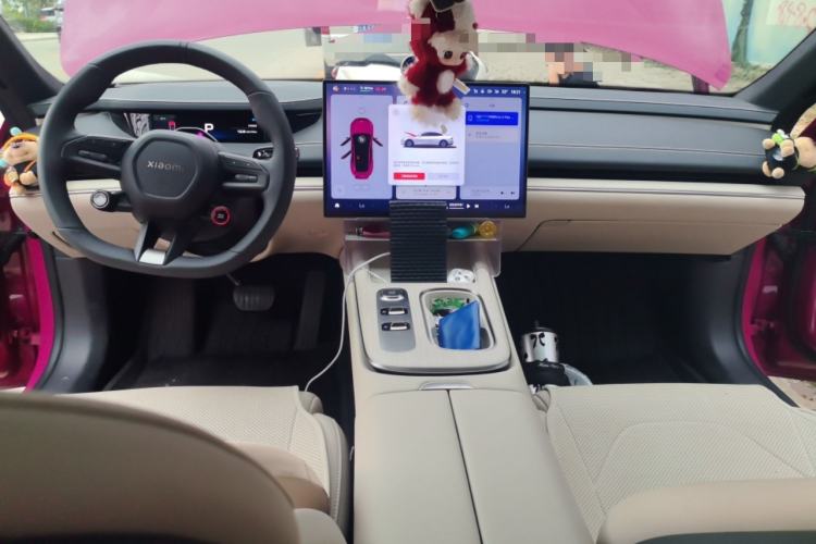 Used Xiaomi Auto SU7 2024 Rear-Drive Ultra-Long Range Advanced Pro-Level Intelligent Driving Version Interior 2