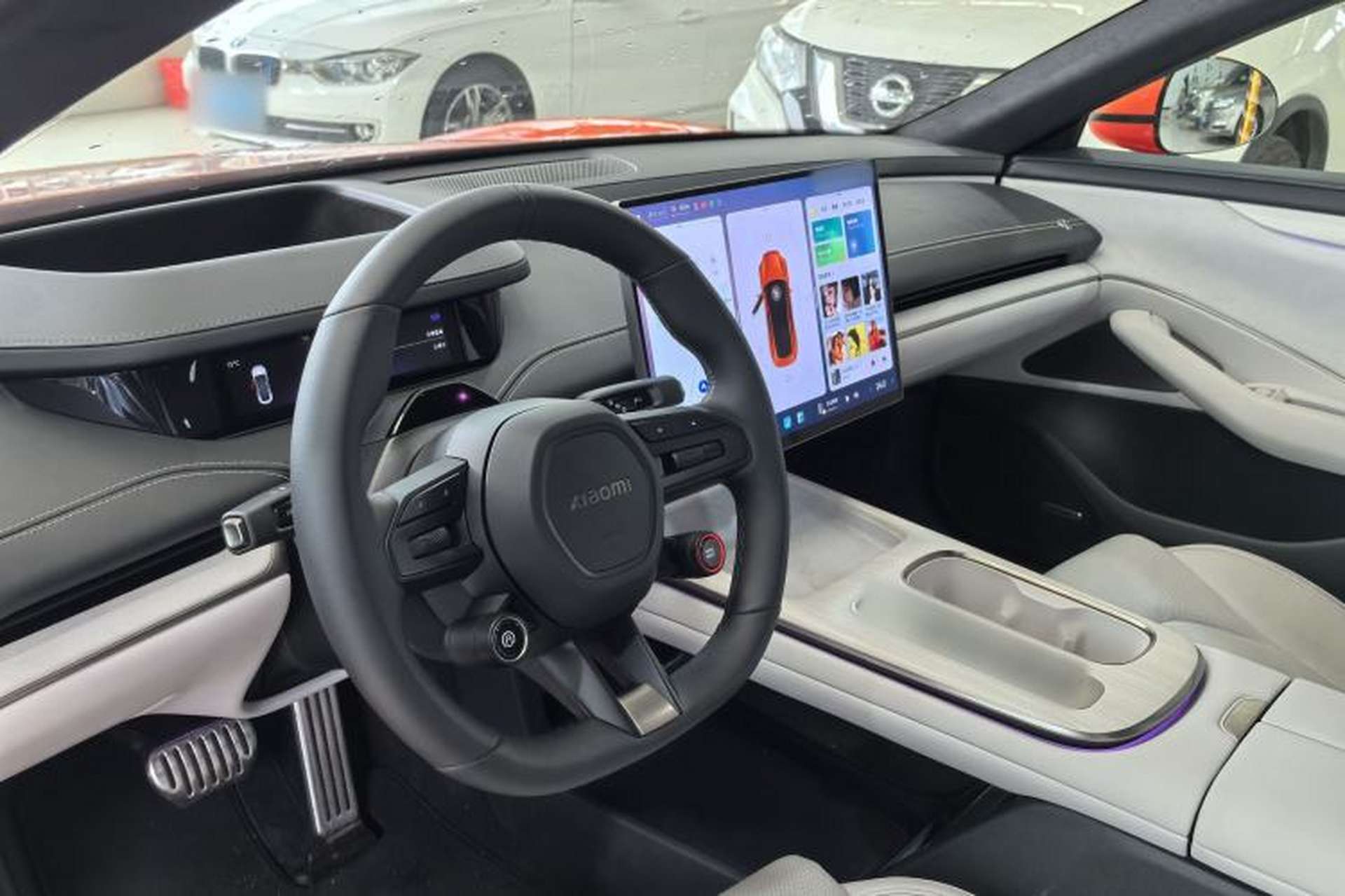 Used Xiaomi Auto SU7 2024 Four-Wheel Drive Ultra-Long Range Advanced Intelligent Driving Max Edition Interior 5