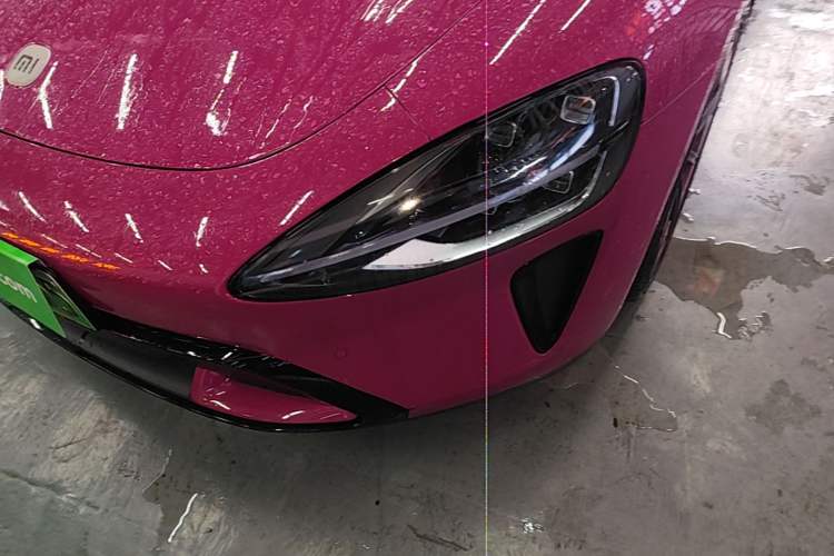 Used Xiaomi Auto SU7 2024 Rear-Drive Ultra-Long Range Advanced Pro-Level Intelligent Driving Version Left Front Headlight