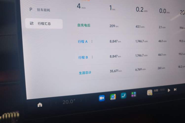Used Xiaomi Auto SU7 2024 Four-Wheel Drive Ultra-Long Range Advanced Intelligent Driving Max Edition Odometer Close Up