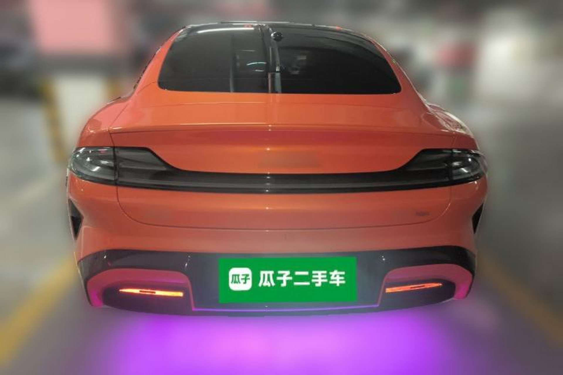 Used Xiaomi Auto SU7 2024 Four-Wheel Drive Ultra-Long Range Advanced Intelligent Driving Max Edition Rear