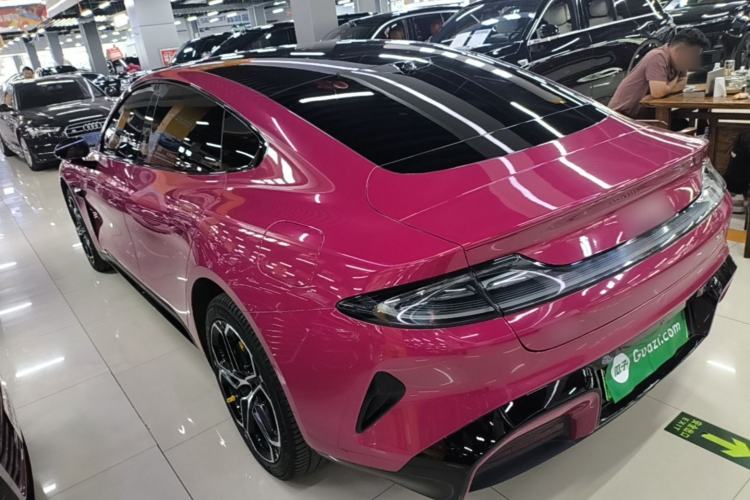 Used Xiaomi Auto SU7 2024 Four-Wheel Drive Ultra-Long Range Advanced Intelligent Driving Max Edition Rear Left 45 Deg