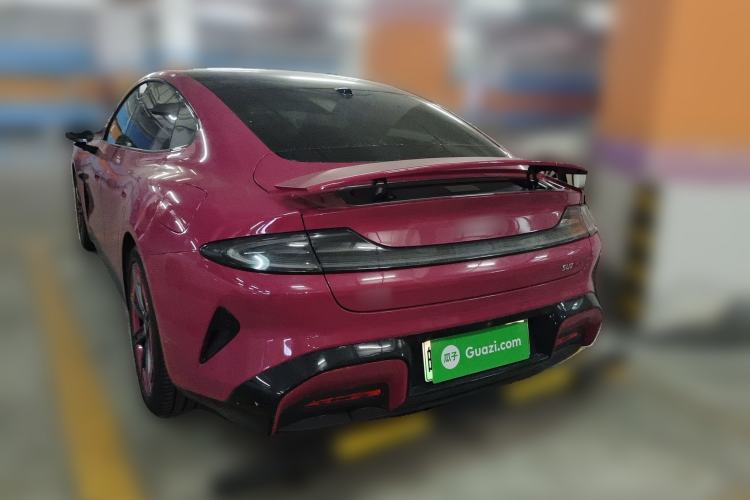 Used Xiaomi Auto SU7 2024 Four-Wheel Drive Ultra-Long Range Advanced Intelligent Driving Max Edition Rear Left 45 Deg