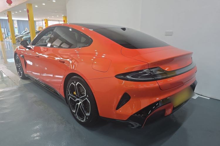 Used Xiaomi Auto SU7 2024 Four-Wheel Drive Ultra-Long Range Advanced Intelligent Driving Max Edition Rear Left 45 Deg