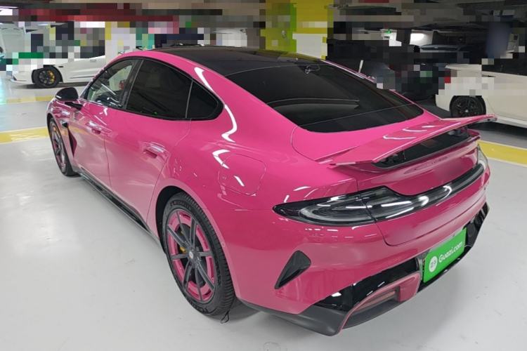 Used Xiaomi Auto SU7 2024 Four-Wheel Drive Ultra-Long Range Advanced Intelligent Driving Max Edition Rear Left 45 Deg