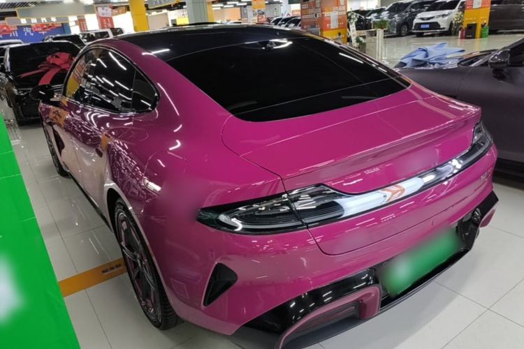 Used Xiaomi Auto SU7 2024 Four-Wheel Drive Ultra-Long Range Advanced Intelligent Driving Max Edition Rear Left 45 Deg