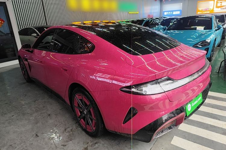 Used Xiaomi Auto SU7 2024 Rear-Drive Ultra-Long Range Advanced Pro-Level Intelligent Driving Version Rear Left 45 Deg
