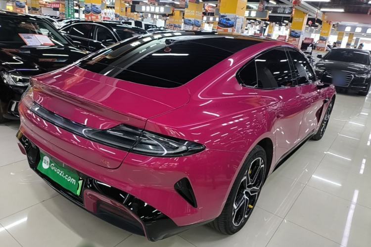 Used Xiaomi Auto SU7 2024 Four-Wheel Drive Ultra-Long Range Advanced Intelligent Driving Max Edition Rear Right 45 Deg