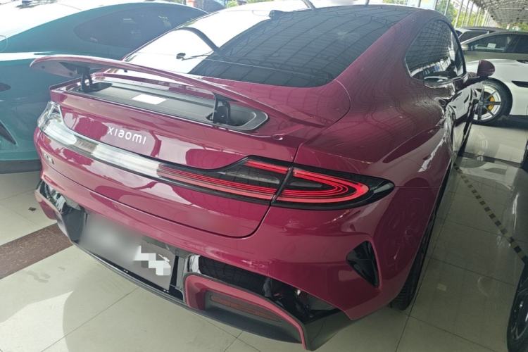Used Xiaomi Auto SU7 2024 Four-Wheel Drive Ultra-Long Range Advanced Intelligent Driving Max Edition Rear Right 45 Deg