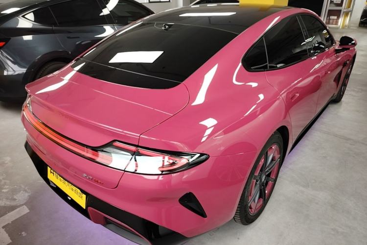 Used Xiaomi Auto SU7 2024 Four-Wheel Drive Ultra-Long Range Advanced Intelligent Driving Max Edition Rear Right 45 Deg