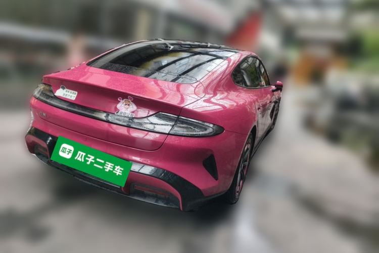 Used Xiaomi Auto SU7 2024 Rear-Drive Long-Range Intelligent Driving Version Rear Right 45 Deg