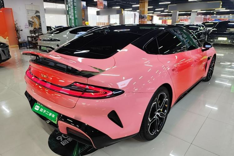 Used Xiaomi Auto SU7 2024 Four-Wheel Drive Ultra-Long Range Advanced Intelligent Driving Max Edition Rear Right 45 Deg