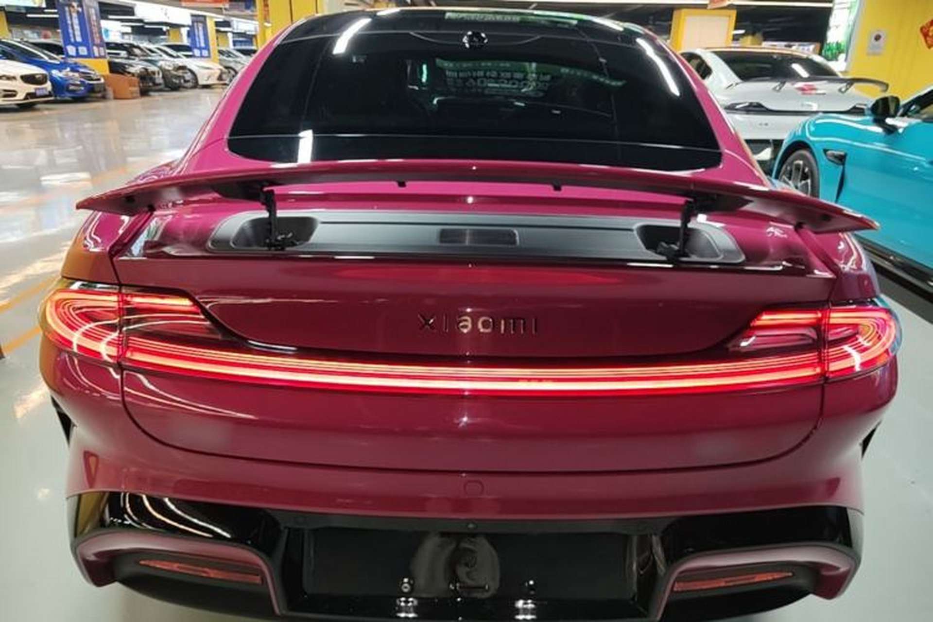 Used Xiaomi Auto SU7 2024 Four-Wheel Drive Ultra-Long Range Advanced Intelligent Driving Max Edition Rear
