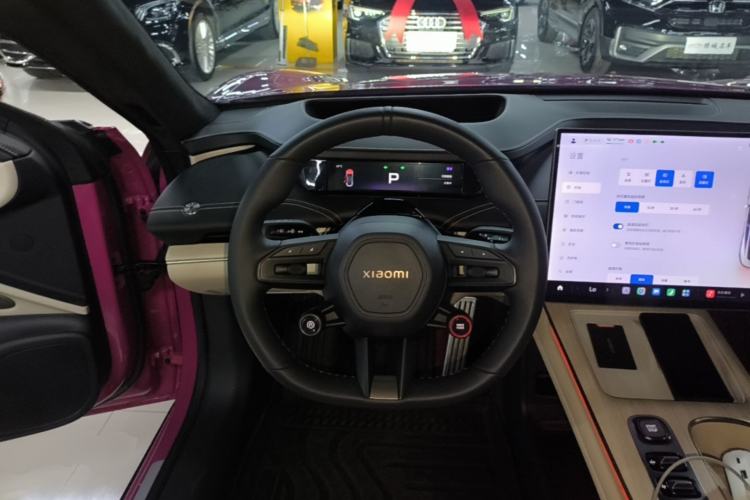 Used Xiaomi Auto SU7 2024 Four-Wheel Drive Ultra-Long Range Advanced Intelligent Driving Max Edition Steering Wheel