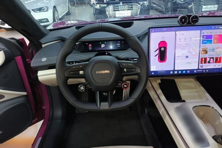 Used Xiaomi Auto SU7 2024 Four-Wheel Drive Ultra-Long Range Advanced Intelligent Driving Max Edition Steering Wheel