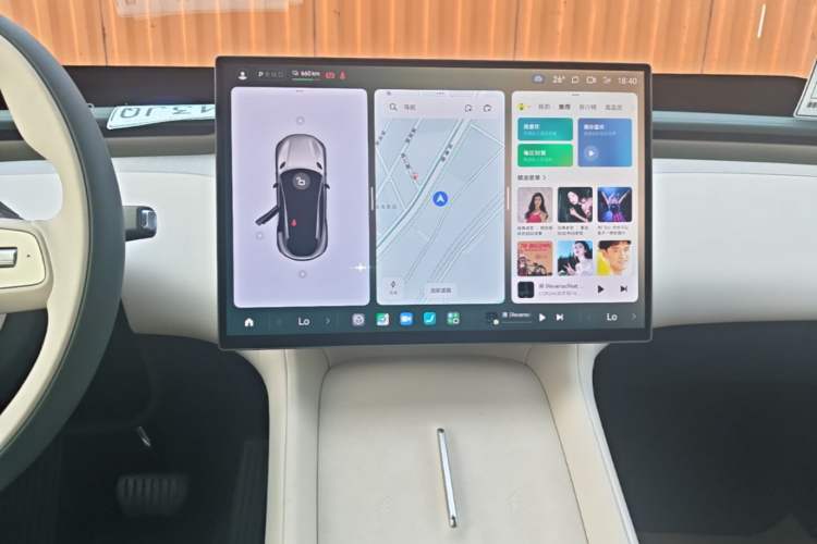 Used Xiaomi Auto SU7 2024 Rear-Drive Long-Range Intelligent Driving Version Audio And AC Panel