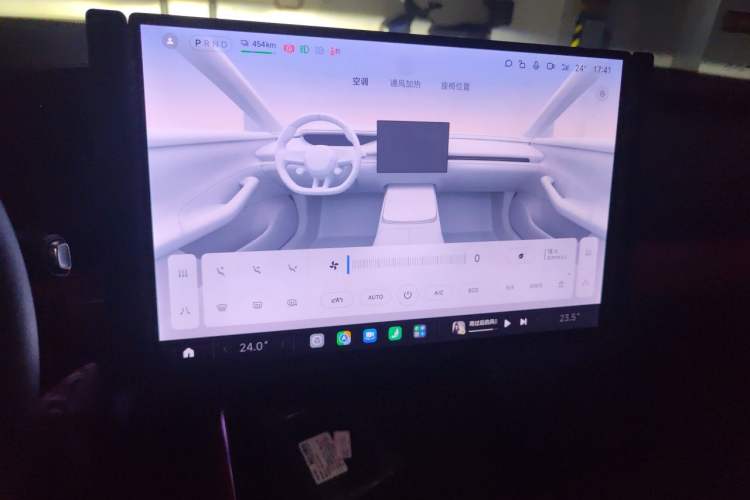 Used Xiaomi Auto SU7 2024 Rear-Drive Long-Range Intelligent Driving Version Audio And AC Panel