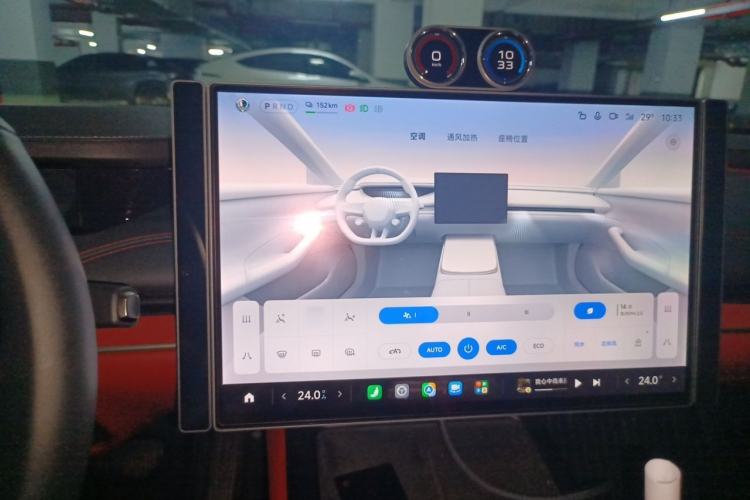 Used Xiaomi Auto SU7 2024 Rear-Drive Long-Range Intelligent Driving Version Audio And AC Panel