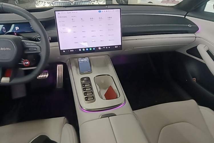 Used Xiaomi Auto SU7 2024 Four-Wheel-Drive Max Founder's Edition Audio And AC Panel