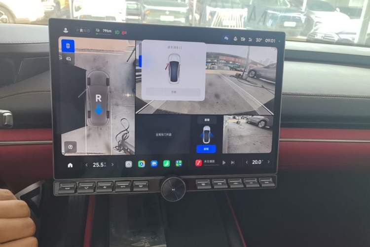 Used Xiaomi Auto SU7 2024 Rear-Drive Ultra-Long Range Advanced Pro-Level Intelligent Driving Version Audio And AC Panel